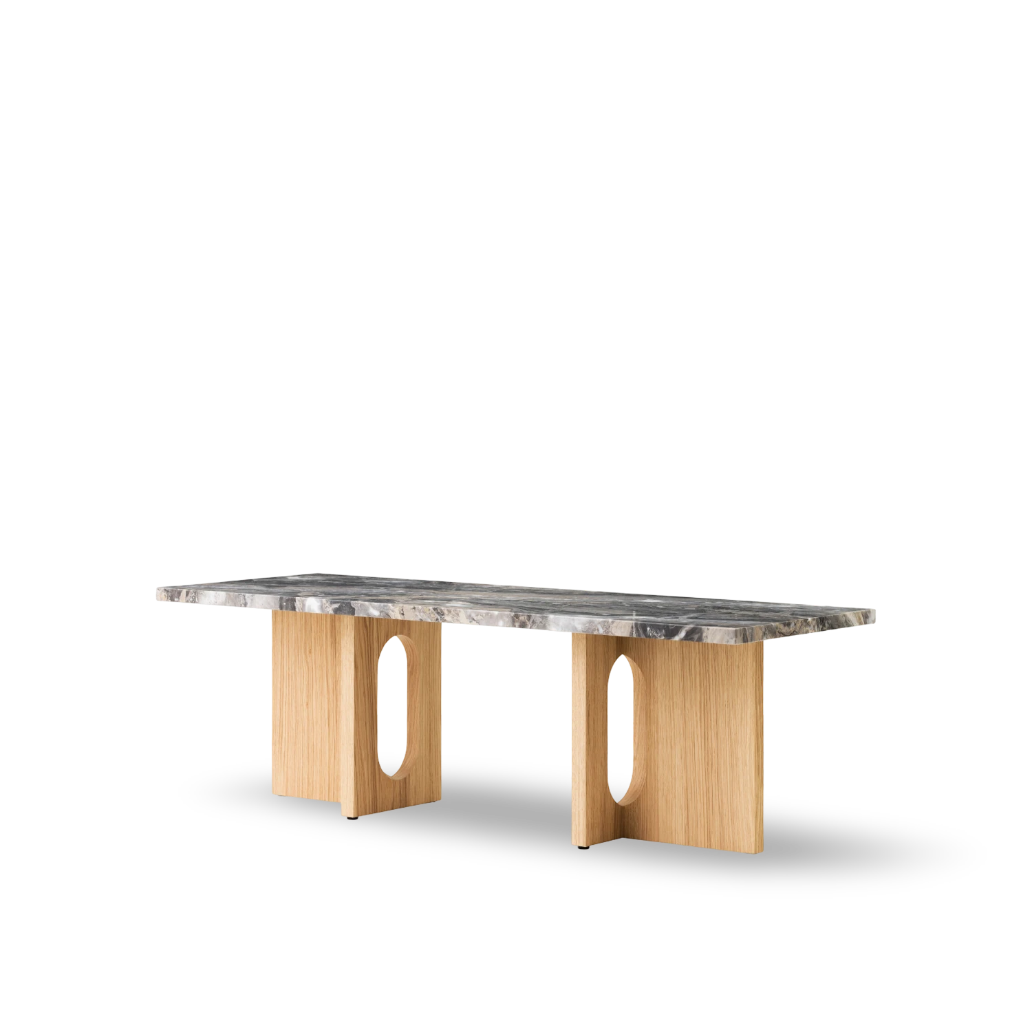Mesa de centro Androgyne Lounge | Mármol y madera