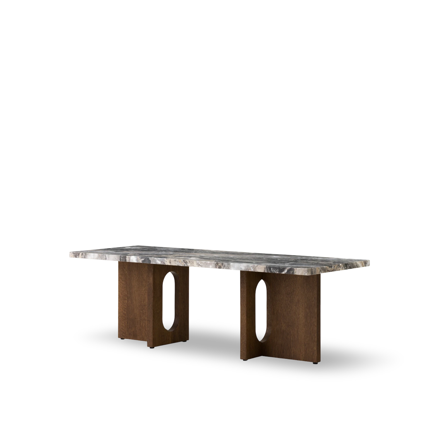 Mesa de centro Androgyne Lounge | Mármol y madera