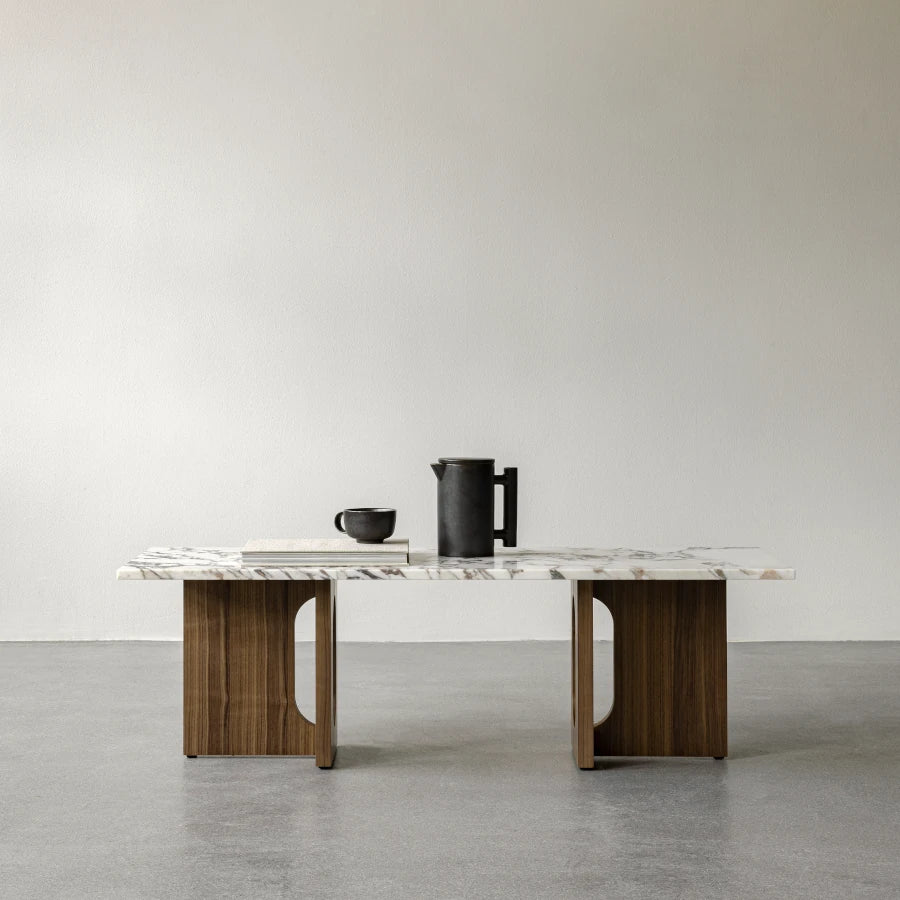 Mesa de centro Androgyne Lounge | Mármol y madera
