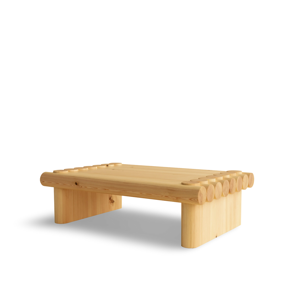 Mesa de centro de diseño nórdico para salones modernos