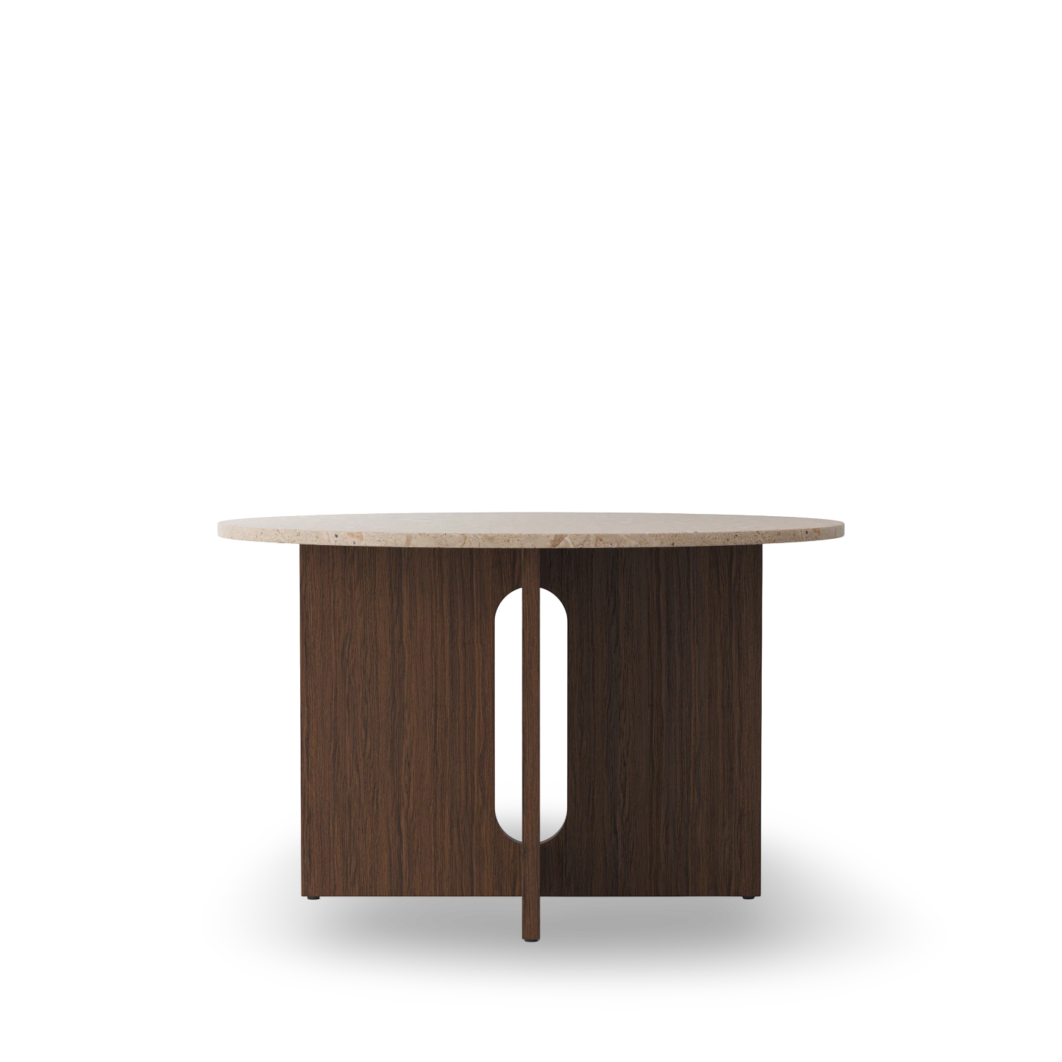 Mesa de comedor redonda Androgyne | Mármol