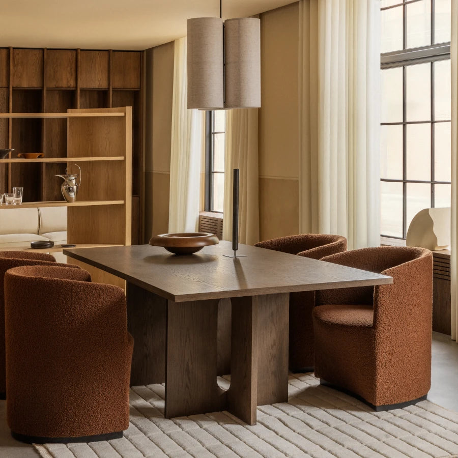 Mesa de comedor rectangular Androgyne
