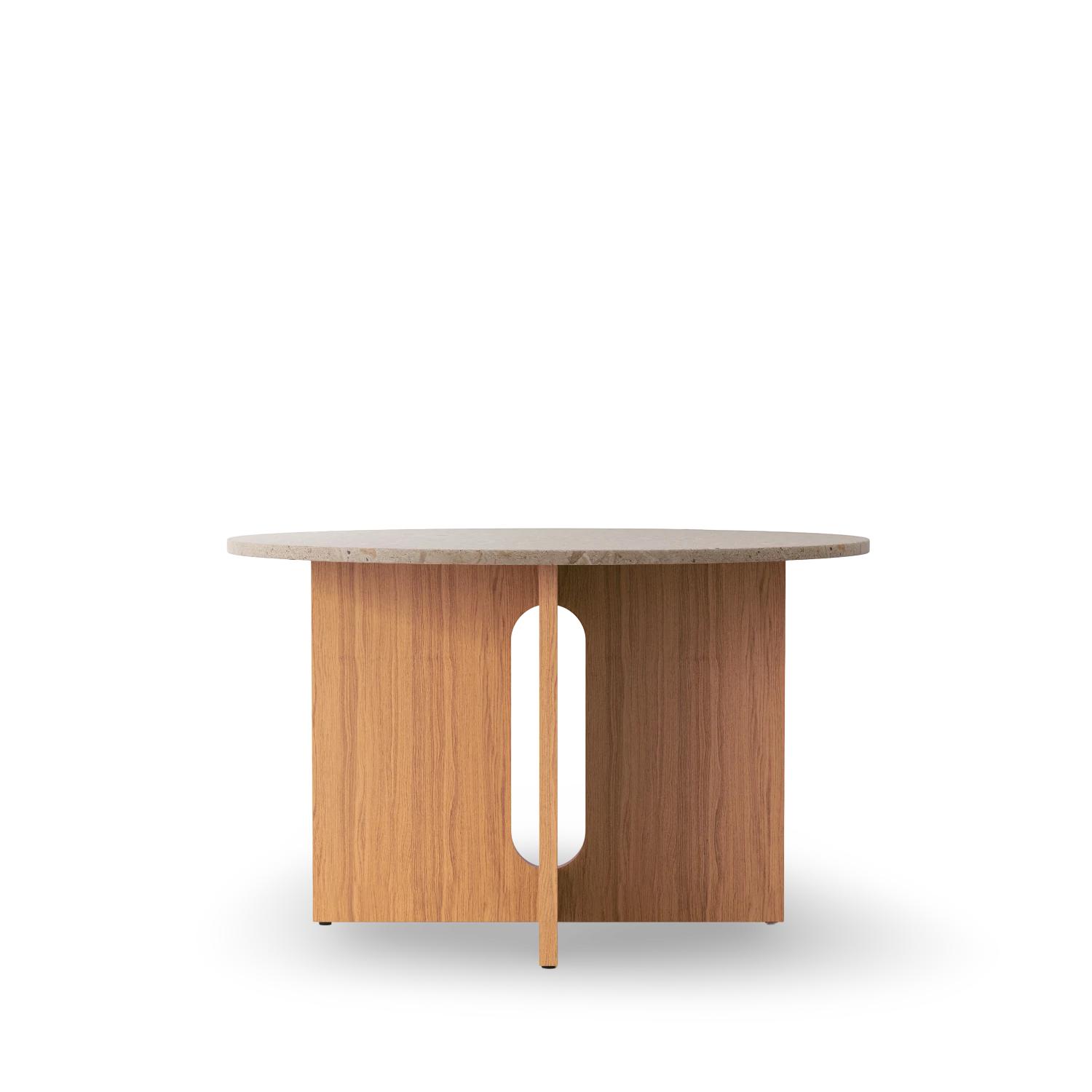 Mesa de comedor redonda Androgyne | Mármol