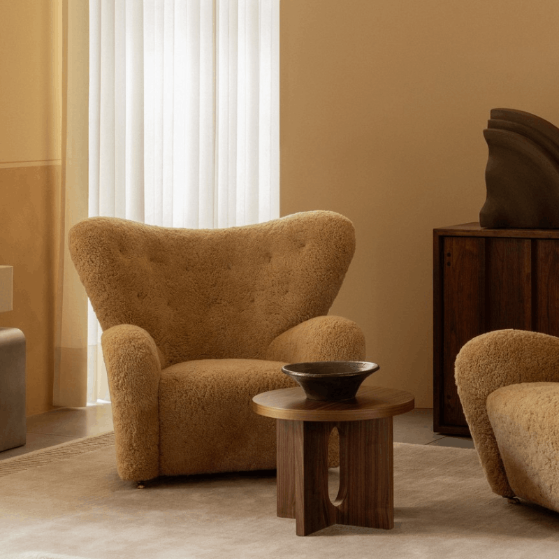 Mesa auxiliar Androgyne | Madera