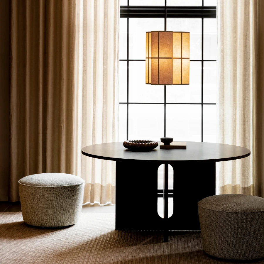 Mesa de comedor redonda Androgyne | Madera