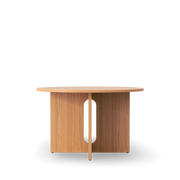 Mesa de comedor redonda Androgyne | Madera