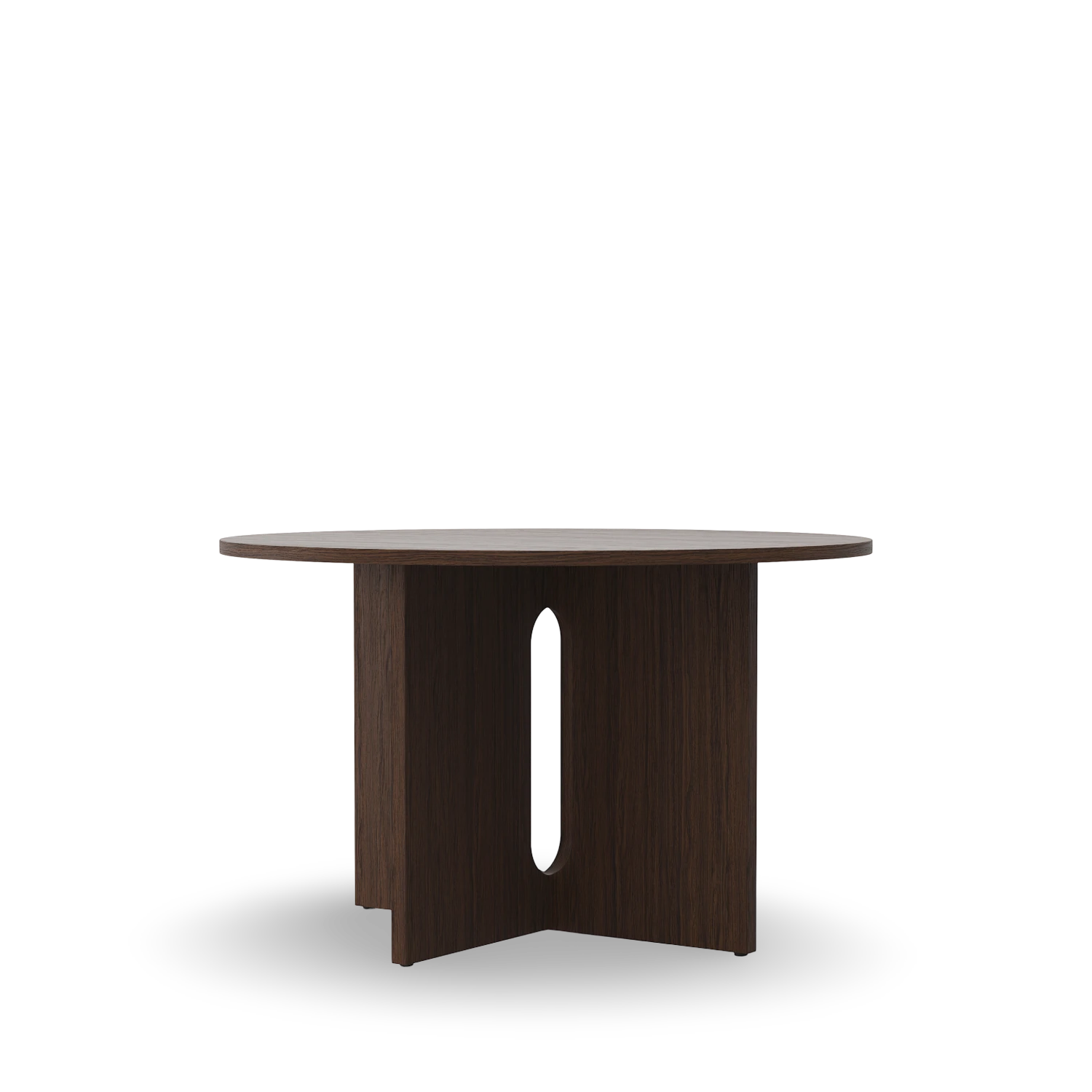 Mesa de comedor redonda Androgyne | Madera
