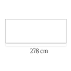 Ancho: 278cm x 109cm / Roble natural