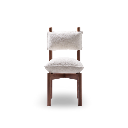 Nogal | Kvadrat Elle blanco