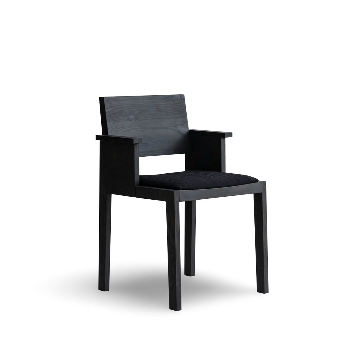 Silla de comedor con brazos Maasto 016 | Tapizada