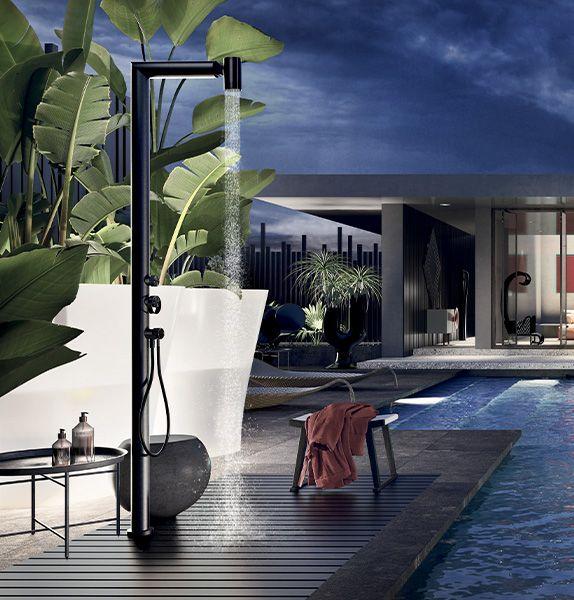 Ducha Gessi negro mate | Outdoor